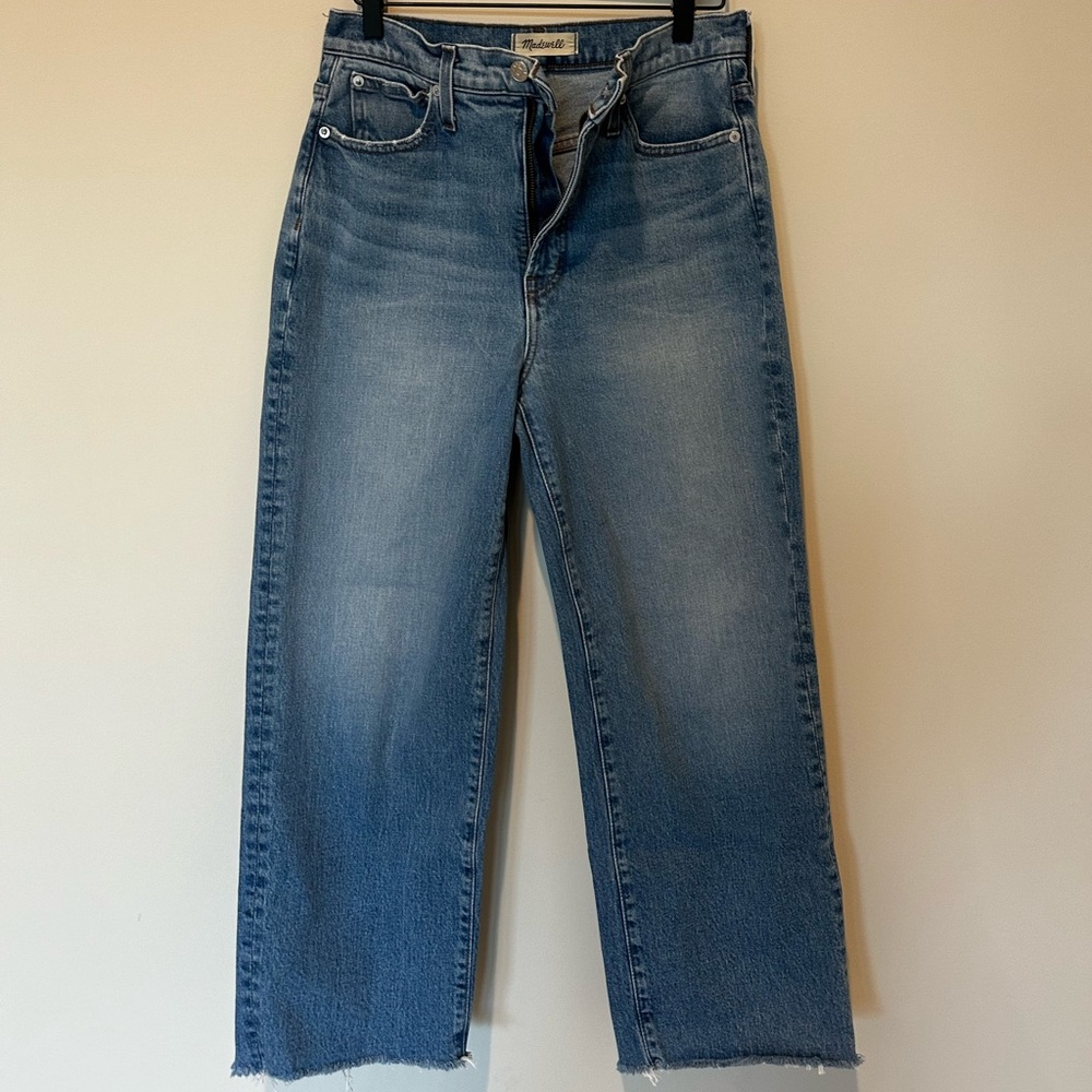 Madewell The Perfect Vintage Wide-Leg Crop Jean